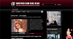 Desktop Screenshot of camgirlchronicles.com